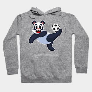 Panda Soccer player Soccer Sports Hoodie